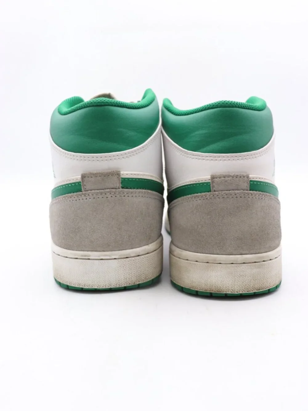Nike Air Jordan 1 Mid SE  Men’s Size 12 Gray Pine Green Sneakers DC7294-103